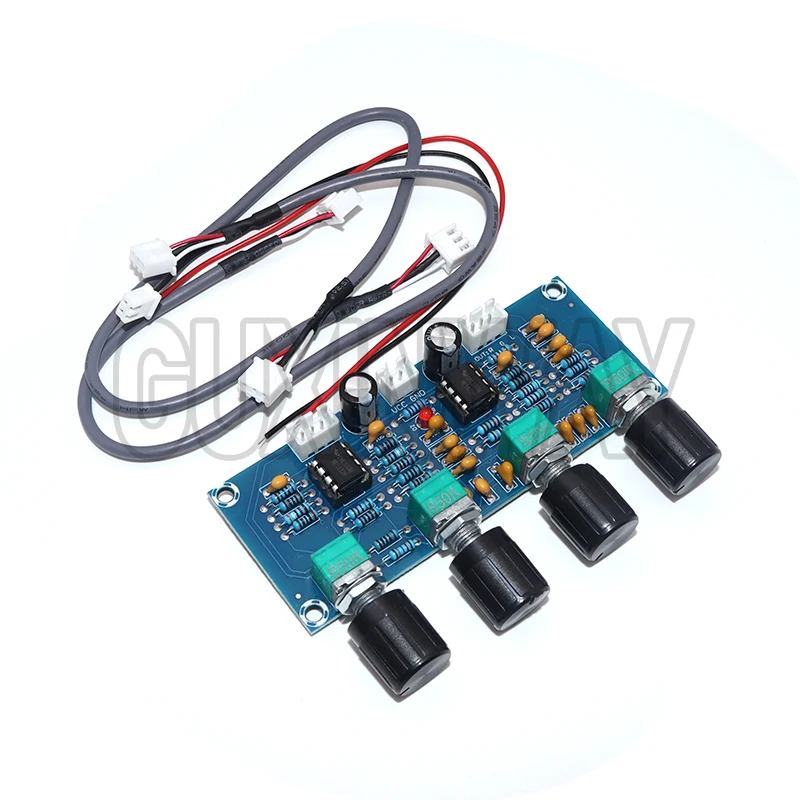XH-A901 NE5532 Tone Board Vorverstärker Vorverstärker Mit Höhen Bass Lautstärkeregler Vorverstärker Tone Controller Für Verstärkerplatine Image
