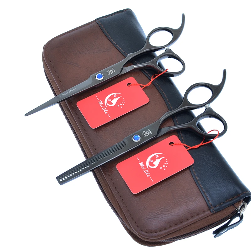 Meisha 6 Zoll profession elle Haarschnitt Schere Japan Stahl Friseur Haars ch neiden Ausdünnung schere Salon Friseur Clipper a0177a Image