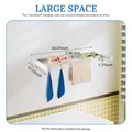 Porta asciugatrice pieghevole a 7 aste per montaggio a parete, porta asciugatrice pieghevole retrattile 84 * 43,5 * 6 cm