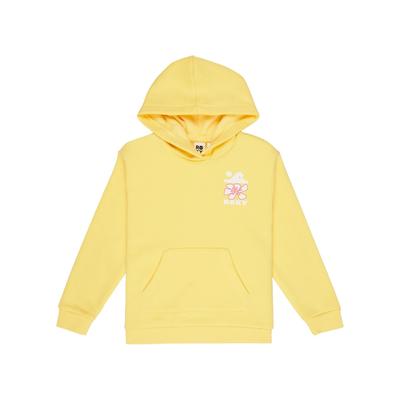 Kapuzensweatshirt ROXY "Surf Feeling Brushed", Kinder, Gr. 10(140-148cm), gelb (lemon drop), 60% Baumwolle, 40% Polyester, Langarm, Sweatshirts Image