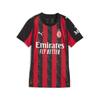 Trainingsshirt PUMA "AC Milan 25/26 Heimtrikot Damen", Damen, Gr. XS, rot (for all time rot schwarz), Obermaterial: 100% Polyester; Rippe: 100% Polyester, regular fit, Rundhals, Kurzarm, Shirts