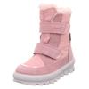 Winterstiefel SUPERFIT "FLAVIA WMS: Mittel", Kinder, Gr. 28, rosa, Veloursleder, Polyester, Leder, casual, Schuhe, Stiefel mit wasserdichtem GORE TEX, Größenschablone zum Download