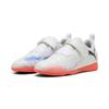 Fußballschuh PUMA "FUTURE 8 PLAY Futsalschuhe Jugendliche", Kinder, Gr. 29, weiß schwarz glowing rot, Obermaterial: Synthetik; Futter: Textil; Innensohle: Textil; Laufsohle: Gummi, Schuhe