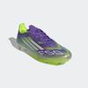 Fußballschuh ADIDAS PERFORMANCE "F50 PRO FIRM GROUND BOOTS", Gr. 44, lila rush, cloud weiß, lucid lemon, Synthetik, Textil, sportlich, Schuhe, geeignet für Rasenplätze