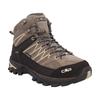 Wanderschuh CMP "RIGEL MID WMN TREKKING SHOES WP", Gr. 36, deserto, arena, Leder, sportlich, Schuhe, wasserdicht