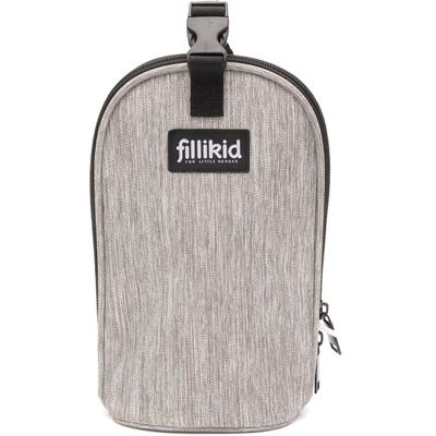 Babyflaschenwärmer FILLIKID "hellgrau melange", Baby, grau (grau, melange), Polyester, Babykostwärmer, mit USB Anschluss zum Erwärmen der Babyflasche