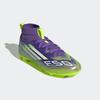 Fußballschuh ADIDAS PERFORMANCE "F50 LEAGUE KUNSTRASEN NEUERER GENERATION, HART- UND ASCHENPLÄTZE E KIN", Gr. 35, lila rush, cloud weiß, lucid lemon, Synthetik, Textil, sportlich, Schuhe, geeignet für Rasen- und Kunstrasenplätze