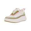 Plateausneaker STEVE MADDEN "STEVE MADDEN Sneaker Synthetik/Textil", Damen, Gr. 40, bunt (weiß, grün), Synthetik, Textil, casual, Schuhe