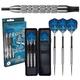 Harrows Assassin 80% Tungsten Steel Tip Darts Set, (28g). Available in a Range of Weights (18-40g) - Includes Alamo Shafts, Prime Sword Flights & Travel Case