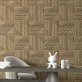 12 pièces panneau mural 3D 30x30cm décoration murale intérieure chambre salon fond hôtel bureau Mural panneau mural bricolage décor à la maison