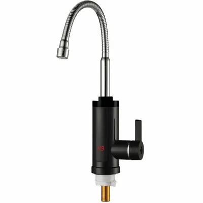 Electric Hot Cold Mixer Tap 3000W Instant Heating Faucet 360 Degree Rotation Tankless Water Heater Digital for Kitchen Bathroom