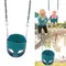 Convenient to Use Playgroung Swing Home Swing Flexible and Sturdy Material Green Rust-Proof Swing for Children Outdoor Indoor