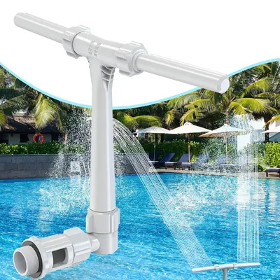 Hochdruck-Pool-Sprühbrunnen, 360 verstellbarer Pool-Sprühbrunnen, Sprinkler, Schwimmbad, Spa, Wasserbrunnen für Inground-Pool