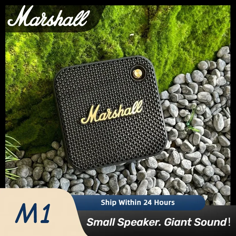 Marshall M1 Altoparlante Bluetooth senza fili Altoparlante sportivo impermeabile IP67 esterno Subwoofer stereo Mini altoparlante musicale portatile