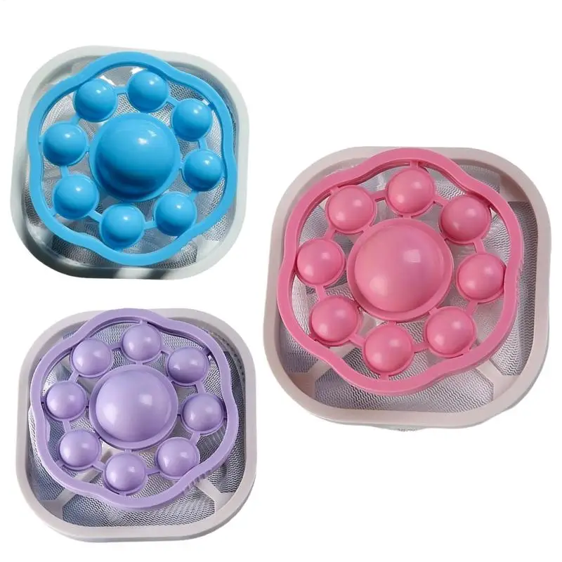 Wäsche Ball Mesh Filter Tasche Waschmaschine Haar Entfernung Gerät Schwimmende Pet Catcher Wäsche Haar Entfernung Reinigung Mesh Tasche Image