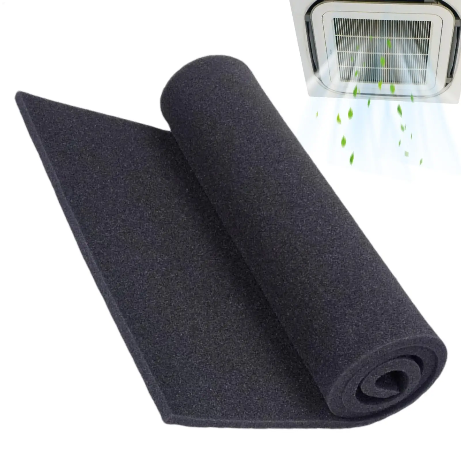 16 x 40 Zoll RV A/C Filter Schaumstoff schneidbar Anhänger Klimaanlage Filter Schaum RV Klimaanlage Schaum Filter Ersatz Image