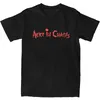 Herren Alice In Chains Logo T-Shirts Rock Band Baumwolle Top T-Shirts Sommer Y2K Kurzarm T-Shirt O-Ausschnitt Hippie T-Shirt Große Größe