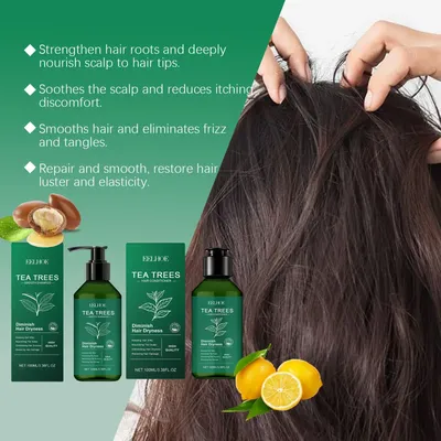 Shampoo Hair Conditioner Set Deep Cleaning Moisturizing Nourishing Repair Damaged Dry Oil Control Shampoos Tea Tree Hair Care