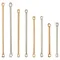 50pcs 15 20 25 30 35 40mm Bar Shape Connectors Earring Connectors Diy Accessories For Earrings Jewelry Making Materials
