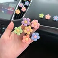 6/3/1PC Set Fiore Presa Auto Vent Clip Piccola Margherita Aria Condizionata Clip Decorazione di Interni Auto Aromaterapia Profumo Clip regalo