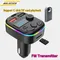 Car FM Transmitter Bluetooth 5.0 Type C Car Charger For Mobile Phone With MP3 Player Support TF Card U Disk Auto Radio Handsfree