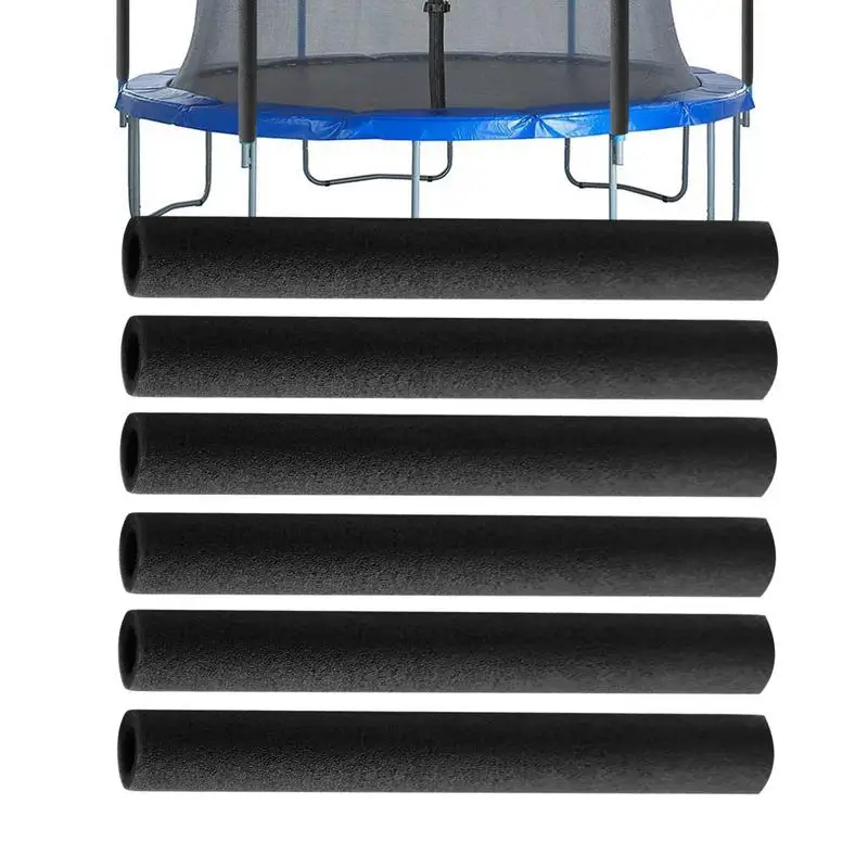 6 teile/paket 40 cm Trampolin Gehäuse Schaum Schutz Stangen Abdeckung Rohr Set Praktische Kinder Trampolin Stange Schaum Ärmeln Rohre Image