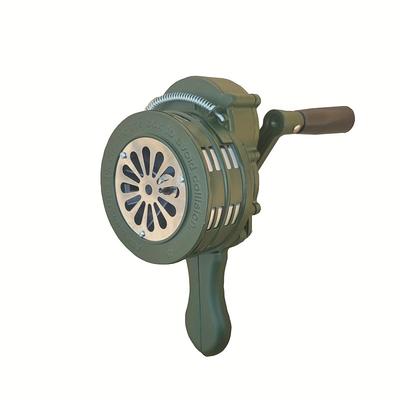 1pc Hand-Crank Alarm - Foldable Emergency Security Alert for Home, Camping Mining - No Batteries Needed, Portable Loud Siren for Indoor/Outdoor Safety, Alarm System for Home, Indoor Outdoor Alert