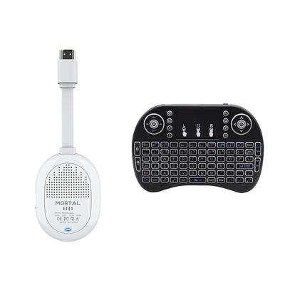 Factory directly Android 14 Allwinner H313 TV stick Mortal Q2S Dongle Support Youtube google Wifi6 BT5.0 8K Voice Remote TV BOX