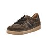 Sneaker GABOR "Gabor Sneaker Veloursleder", Damen, Gr. 39, braun (dunkelbraun), Veloursleder, casual, Schuhe