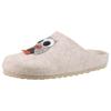 Clog ANISTON SHOES, Damen, Gr. 40, beige, Textil, meliert, klassisch, Schuhe, Hausschuh, mit ergonomisch gefomtem Fußbett - NEUE KOLLEKTION