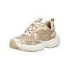 Sneaker STEVE MADDEN "STEVE MADDEN Sneaker Lederimitat/Mesh", Damen, Gr. 37, gold, Lederimitat, Textil, casual, Schuhe