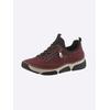 Sneaker RIEKER, Damen, Gr. 42, rot (bordeaux), Lederimitat, sportlich, Schuhe