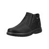 Stiefelette IMAC "Imac Stiefelette Nubukleder", Herren, Gr. 45, schwarz, Nubukleder, casual, Schuhe