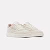 Sneaker REEBOK CLASSIC "CLUB C 85", Gr. 37,5, sand, scorchedearth, hooprot, Leder, Textil, sportlich, Schuhe