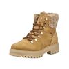Schnürstiefelette IMAC "Imac Stiefelette Nappaleder", Damen, Gr. 40, braun (camel), Nappaleder, casual, Schuhe