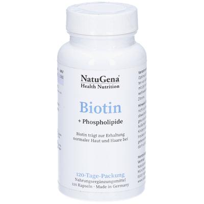 Biotin HOCHDOSIERT+Lecithin vegan Kapseln 120 St Image
