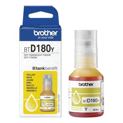 Brother Tintenflasche »BTD180Y« gelb gelb Image