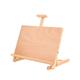 Adjustable Wooden Desktop Easel with 8K Drawing Board, Foldable Tabletop Art Stand for Sketching, Watercolor & Painting