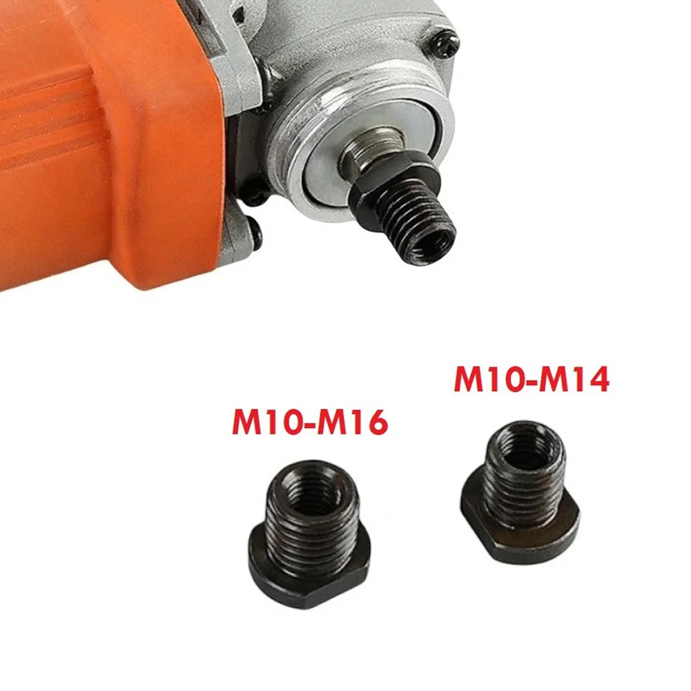 2 stücke M10 Zu M14/M16 Gewinde Konverter Stecker Winkel Grinder Gewinde Adapter Für Winkel Grinder Trennscheibe Sägeblatt power Tool Image