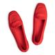 Frank Mully Womens Square Toe Loafers Comfortable Office Work Shoes Cute Penny Loafers Slip On Walking Driving, red, 9 UK