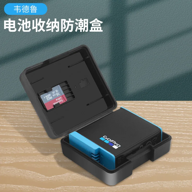 Kunststoff Batterie Fall Lagerung Box Abdeckung Kamera Zubehör für Gopro Hero 9/8/7/6/5/4/3 Batterie Lagerung Box Image