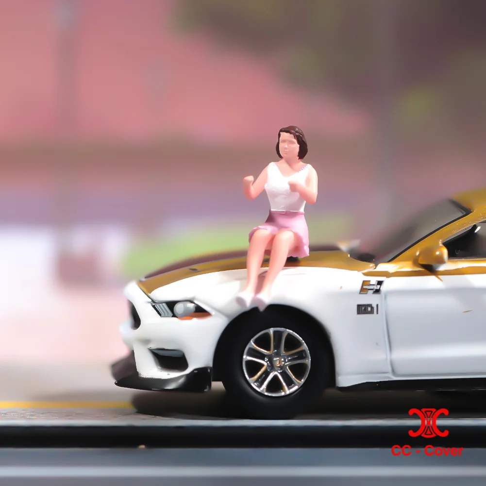 Bemalte Miniaturen 1/18 1/24 1/43 1/64 1/87 Fahren Beinloser Fahrer Beiniger Fahrer Figur Modell Auto Fahrzeuge Dekoration Szene Prop Image