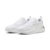Sneaker PUMA "X-Ray 3 Sneakers Erwachsene", Gr. 36, weiß (weiß silber metallic), Obermaterial: Textil, Synthetik; Futter: Textil; Innensohle: Textil; Laufsohle: Gummi, Schuhe