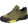 Trekkingschuh WALDLÄUFER "H-Amiata", Damen, Gr. 7 (40,5), grün (oliv), Gummi, Nubukleder, Textil, sportlich, Schuhe, Freizeitschuh, Halbschuh, Schnürschuh mit TEX-Membran, H-Weite