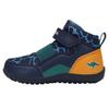 Sneaker KANGAROOS "K-BFI PEPPY EV", Gr. 23, k blau, safari party, Synthetik, sportlich, Schuhe, Barfussschuh