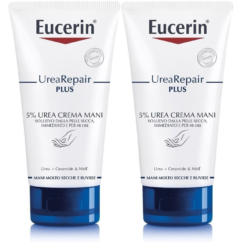 Eucerin UreaRepair Mani Rigenerante 5% Urea 30ml crema mani 2x30 ml Cr