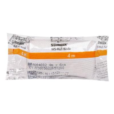 SÖHNGEN WS-Mullbinde 4 m x 6 cm