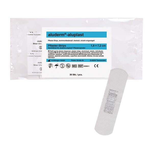SÖHNGEN Pflaster-Nachfüllset »aluderm-aluplast« 7.2x1.9 cm 30 Stück Image