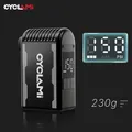 CYCLAMI A2 MAX alliage d'aluminium 150 PSI vélo pompe électrique Portable vélo Air Rechargeable gonfleur de pneu Schrader Presta Valve