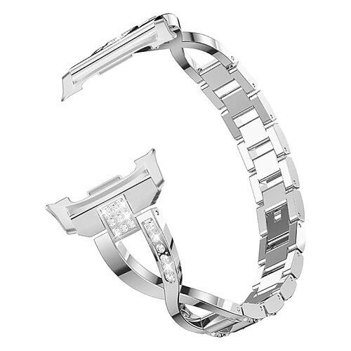 Uhrenarmband für Samsung Galaxy Uhr 8 40/44mm Watch 8 Classic 46 mm Ultra ansehen Edelstahl Ersatz Gurt Glitzer Bling-Diamant Schmuck Armband Armband Image